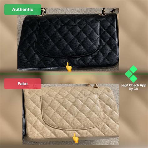 chanel flap bag original vs fake|chanel full flap bag.